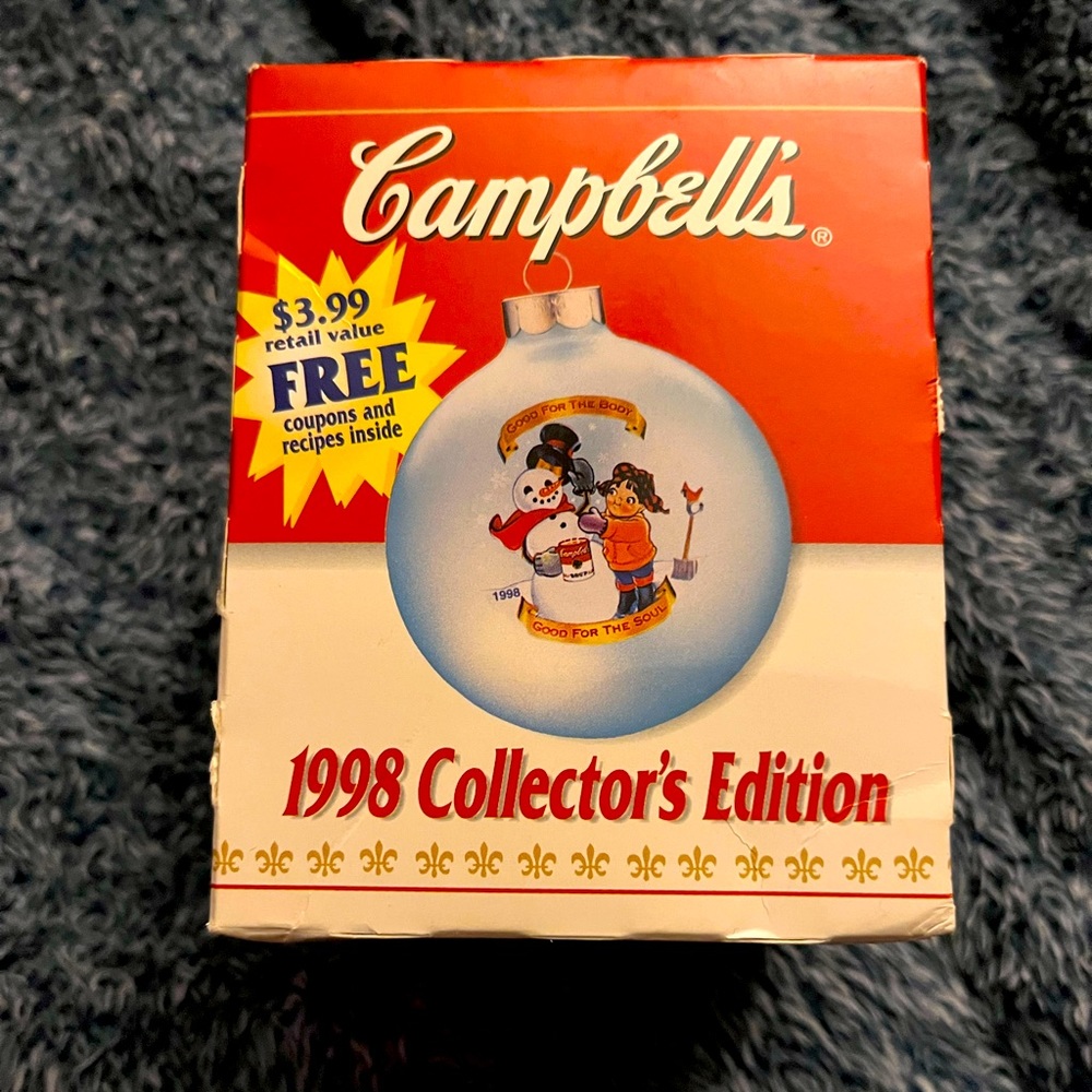Campbell Soup’s Christmas ornament